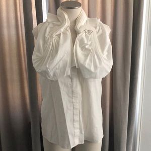 Givenchy Pleated Blouse